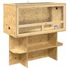 vidaXL Terrarium Bruin 100 x 50 x 100 cm OSB
