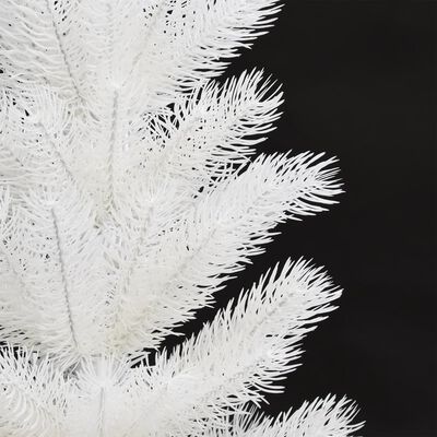 vidaXL Kunstkerstboom met verlichting 90 cm wit
