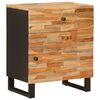 vidaXL Bed kast Bruin 50 x 33 x 60 cm Massief Mango Hout