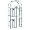vidaXL Tuin Boog Groen 115 x 37 x 226 cm Staal