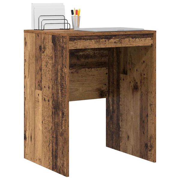 vidaXL Bureau Oudhout 60 x 50 x 76 cm