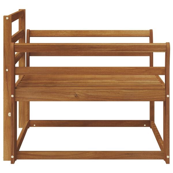 vidaXL Buiten Midden Sofa Massief Acaciahout Naturel