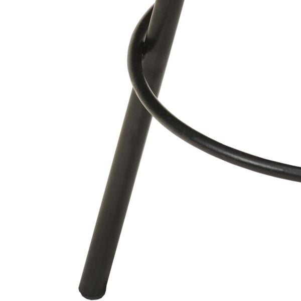 vidaXL Barkrukken 2 st ruw mangohout