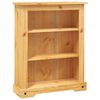 vidaXL Boekenkast grenenhout met 3 planken Corona-stijl 80x29x100 cm