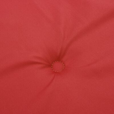 vidaXL Tuinstoelkussens lage rug 2 st 100x50x3 cm oxford stof rood