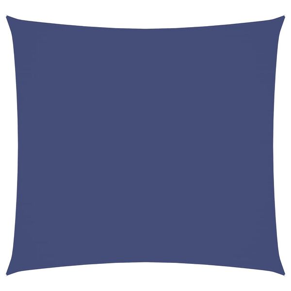 vidaXL Zonnescherm vierkant 3,6x3,6 m oxford stof blauw