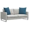 vidaXL Sofa Kussens 2 stuks Blauw 60 x 60 cm Cordstof
