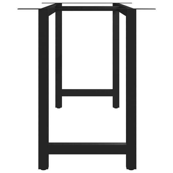 vidaXL Eettafelpoot H-frame 160x70x72 cm