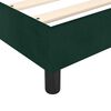 vidaXL Boxspring bed 200x200 cm fluweel donkergroen