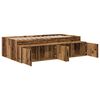 vidaXL Bedframe met lade met opslag Oud Hout 70 x 190 cm Bewerkt hout
