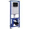 vidaXL Inbouwreservoir voor Hangtoilet 11 L 41x14x(110-125) cm