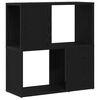 vidaXL Tv-meubelset 60 x 24 x 63 cm Zwart Bewerkt hout