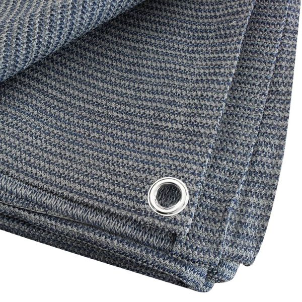 Eurotrail Zonnescherm/tentkleed 400x600 cm grijs