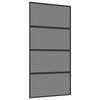 vidaXL Schuifdeur 102.5 x 205 cm Gelaagd Glas en Aluminium