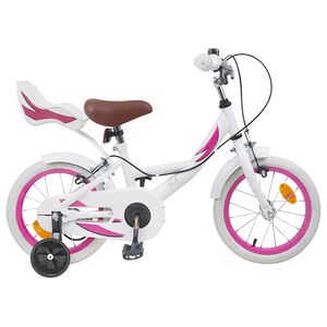 vidaXL Kinderfiets 12 Inch voor 2-4 jaar oud Wit
