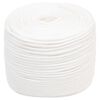 vidaXL Multifunctioneel gebruikstouw 6 mm 250 m Wit PP