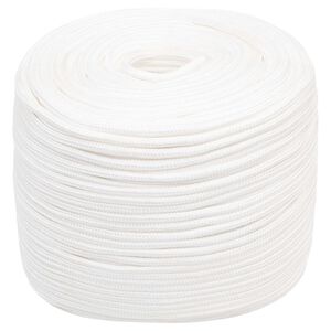 vidaXL Multifunctioneel gebruikstouw 6 mm 250 m Wit PP
