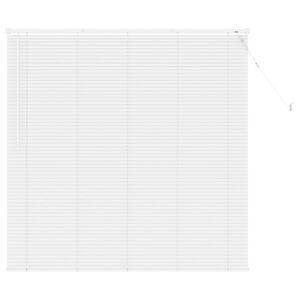 vidaXL Venetiaanse Blind Verstelbaar Wit 150 x 140 cm PVC