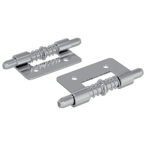 vidaXL Latch 2 st zilver 46 x 17 x 1,2 mm Staal