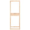 vidaXL Bandenrek 63x40x180 cm massief grenenhout