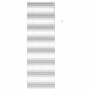 vidaXL Venetiaanse jaloezie Wit 90 x 250 cm 35 mm