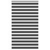 vidaXL Zebra rolgordijn 130x200 cm stofbreedte 125,9 cm zwart