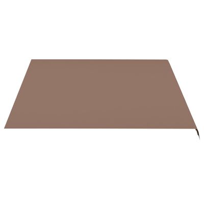 vidaXL Vervangingsdoek voor luifel 4,5x3,5 m bruin