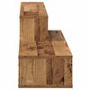 vidaXL TV-stand 120x25x28,5cm Bewerkt hout