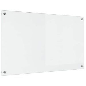 vidaXL Keuken Achterwand Doorzichtig 100 x 60 cm gehard glas
