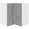 vidaXL Hanghoekkast Lyon 57x57x60 cm bewerkt hout grijs sonoma eikenkleurig