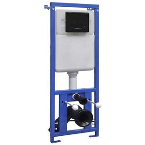 vidaXL Inbouwreservoir voor Hangtoilet 11 L 41x14x(110-125) cm