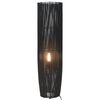 vidaXL Vloerlamp E27 61 cm wilgen zwart