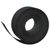 vidaXL Gazonrand 25 m 20 cm PE Zwart