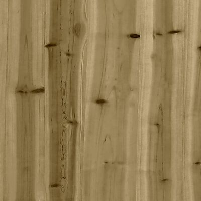 vidaXL Tuinbank schanskorfontwerp 203x44x42 cm geïmpregneerd hout
