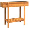 vidaXL Plantenbak verhoogd 90x30x75 cm massief acaciahout