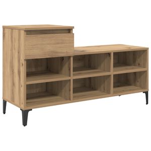 vidaXL Schoenenkast 102 x 36 x 60 cm Bewerkt hout