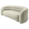 INTEX Gebogen Bank INTEX Grijs 229 x 109 x 81 cm PVC en rayon