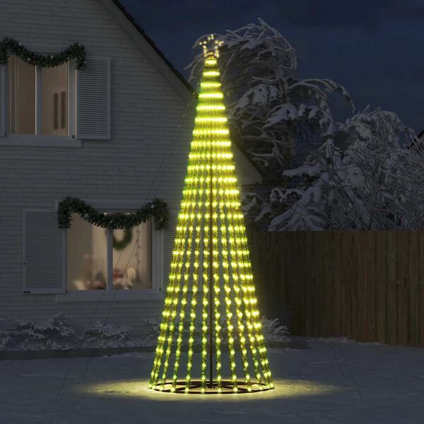 vidaXL LED-kerstboom 1028 LEDs warm wit 403 cm