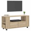 vidaXL Tv-meubel 102x34,5x43 cm bewerkt hout sonoma eikenkleurig