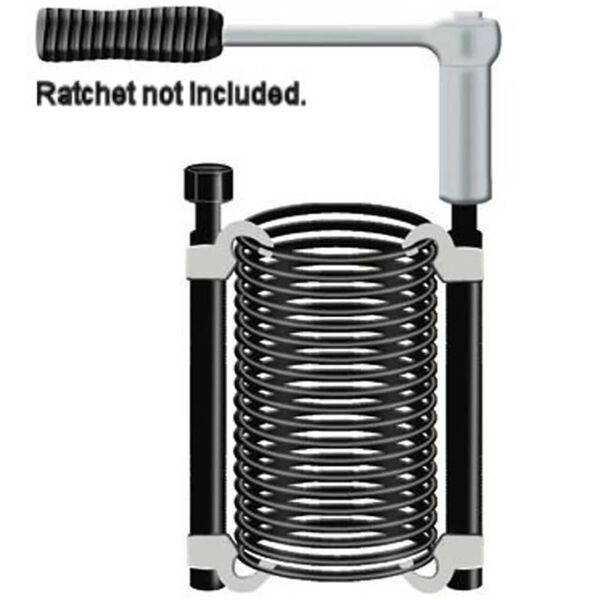 Br&uuml;der Mannesmann Veerspanners 300 mm metaal 2 st 258-1 NEW