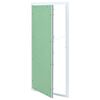 vidaXL Toegangs paneel Groen en Zilver 45 x 85 cm