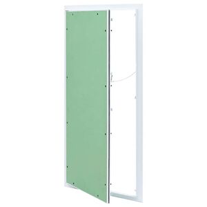 vidaXL Toegangs paneel Groen en Zilver 45 x 85 cm