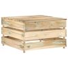 vidaXL Tuintafel pallet ge&iuml;mpregneerd grenenhout