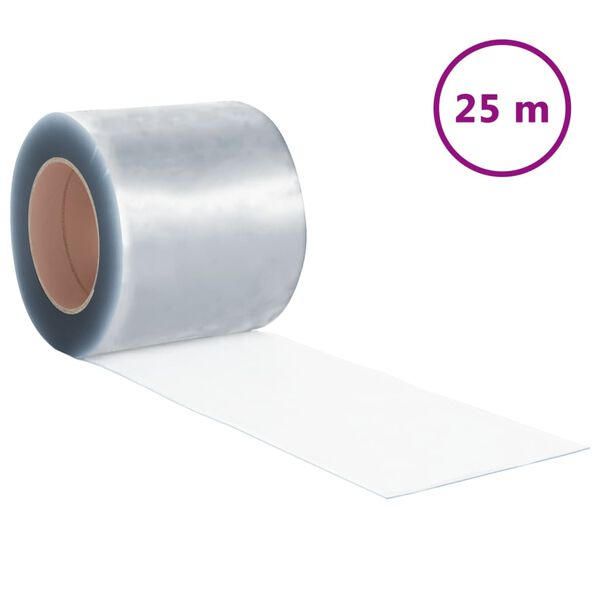 vidaXL Strokengordijn op rol 1,6x200 mm 25 m PVC