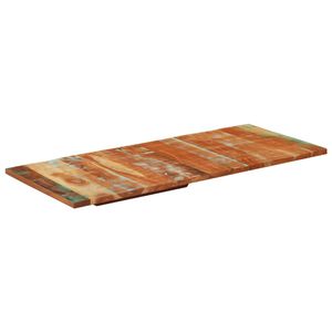 vidaXL Tafelblad rechthoekig 25-27 mm 60x140cm massief gerecycled hout