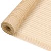 vidaXL Privacynet 195 g/m&sup2; 1x50 m HDPE beige