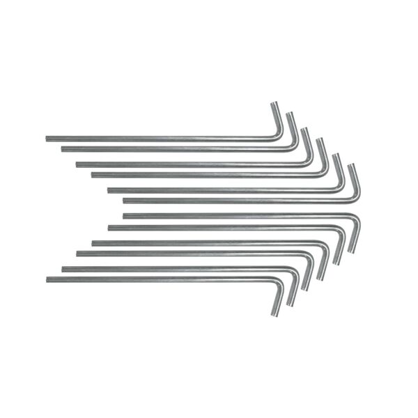 Bo-Camp Windscherm Season 500x140 cm grijs en antraciet