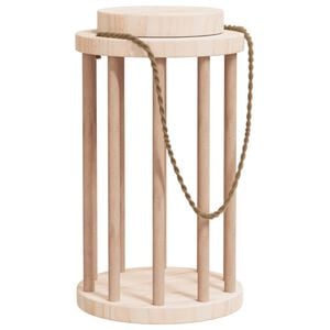 vidaXL Hooiruif voor konijnen &Oslash;15x25,5 cm massief vurenhout