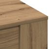 vidaXL Salontafel Artisan Eiken 102 x 55 x 45 cm Bewerkt hout