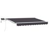 vidaXL Handmatige Luifelhouder met LED's 3 x 2 m